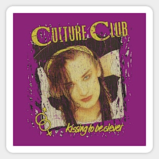 Kissing to Be Clever 1982 Sticker